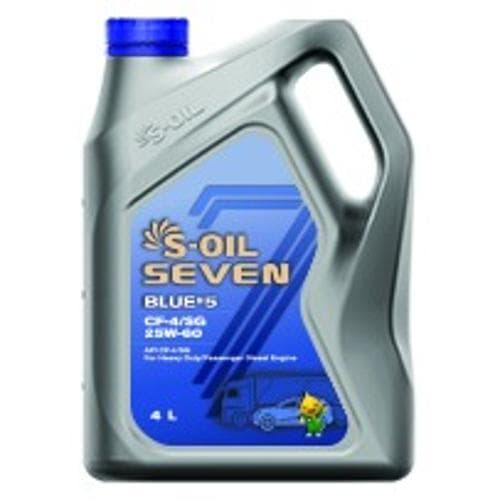Dầu động cơ diesel chất lượng cao S-OIL 7 BLUE #5 CF-4/SG 25W-60 (Mã trước đây là DRAGON CF-4/SG 25W-60) Dầu động cơ diesel chất lượng cao S-OIL 7 BLUE #5 CF-4/SG 25W-60 (Mã trước đây là DRAGON CF-4/SG 25W-60)
