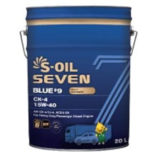 Dầu động cơ diesel hạng nặng tổng hợp hoàn toàn S-OIL 7 BLUE #9 CK-4 15W-40 Dầu động cơ diesel hạng nặng tổng hợp hoàn toàn S-OIL 7 BLUE #9 CK-4 15W-40