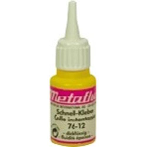 Keo dán Cyanoacrylate dạng lỏng vừa phải METAFLUX 76-12 Keo dán Cyanoacrylate dạng lỏng vừa phải METAFLUX 76-12