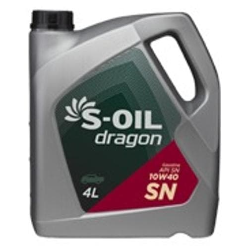 Dầu động cơ xăng và LPG/CNG/LNG chất lượng cao S-OIL dragon SN 10W40 Dầu động cơ xăng và LPG/CNG/LNG chất lượng cao S-OIL dragon SN 10W40