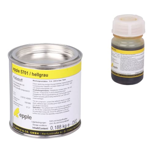 Chất kết dính hai thành phần Epple 5701, dung tích chai 250g/5 kg Chất kết dính hai thành phần Epple 5701, dung tích chai 250g/5 kg