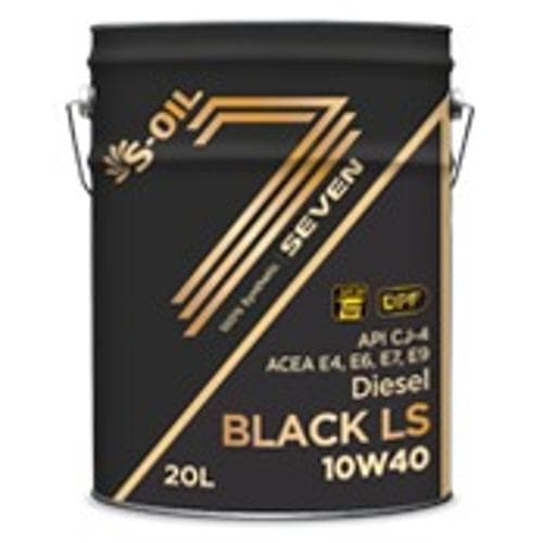 Dầu động cơ diesel hạng nặng tổng hợp hoàn toàn hàng đầu S-OIL 7 BLACK LS 10W40 Dầu động cơ diesel hạng nặng tổng hợp hoàn toàn hàng đầu S-OIL 7 BLACK LS 10W40