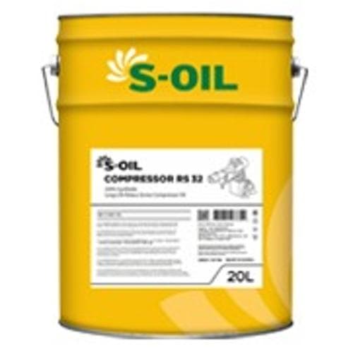 Dầu máy nén trục vít tổng hợp hoàn toàn RS 32 tuổi thọ cao S-OIL COMPRESSOR OIL Dầu máy nén trục vít tổng hợp hoàn toàn RS 32 tuổi thọ cao S-OIL COMPRESSOR OIL