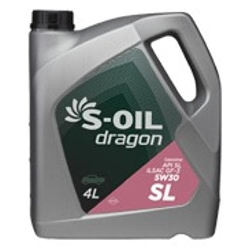 Dầu động cơ xăng tổng hợp S-OIL dragon SL 5W30 Dầu động cơ xăng tổng hợp S-OIL dragon SL 5W30