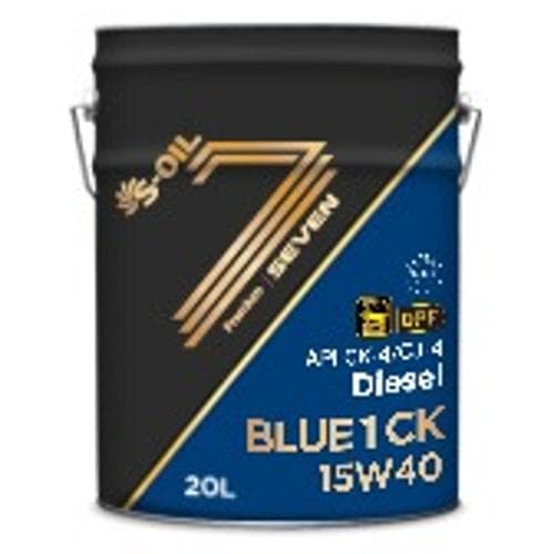 Dầu động cơ diesel hạng nặng cao cấp S-OIL 7 BLUE1 CK 15W40 Dầu động cơ diesel hạng nặng cao cấp S-OIL 7 BLUE1 CK 15W40