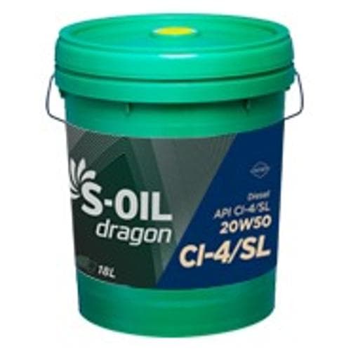 Dầu động cơ diesel tổng hợp S-OIL dragon CI-4/SL 20W50 Dầu động cơ diesel tổng hợp S-OIL dragon CI-4/SL 20W50