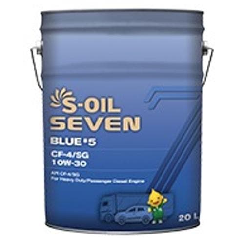 Dầu động cơ Diesel chất lượng cao S-OIL 7 BLUE #5 CF-4/SG 10W-30 (Mã trước đây là DRAGON CF-4 SG 10W-30) Dầu động cơ Diesel chất lượng cao S-OIL 7 BLUE #5 CF-4/SG 10W-30 (Mã trước đây là DRAGON CF-4 SG 10W-30)