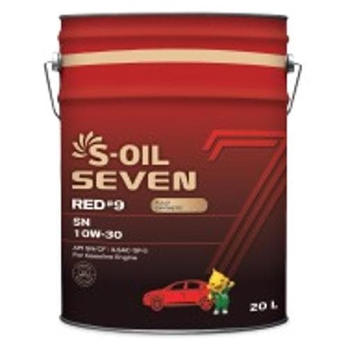 Dầu động cơ xăng tổng hợp hoàn toàn S-OIL 7 RED #9 SN 10W-30 (Mã trước đây là S-OIL 7 RED1 10W-30) Dầu động cơ xăng tổng hợp hoàn toàn S-OIL 7 RED #9 SN 10W-30 (Mã trước đây là S-OIL 7 RED1 10W-30)