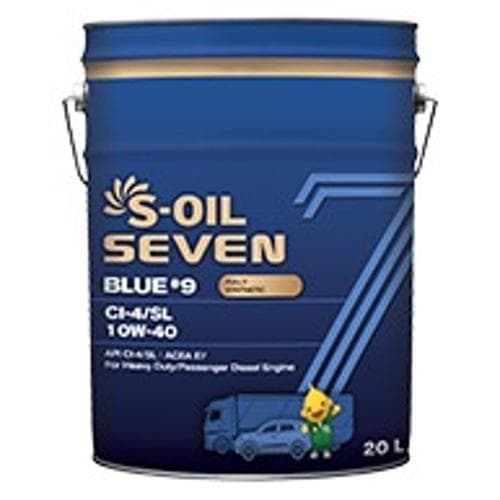 Dầu động cơ diesel hạng nặng tổng hợp hoàn toàn S-OIL 7 BLUE #9 CI-4/SL 10W-40 (Mã trước đây là S-OIL 7 BLUE CI 10W-40) Dầu động cơ diesel hạng nặng tổng hợp hoàn toàn S-OIL 7 BLUE #9 CI-4/SL 10W-40 (Mã trước đây là S-OIL 7 BLUE CI 10W-40)