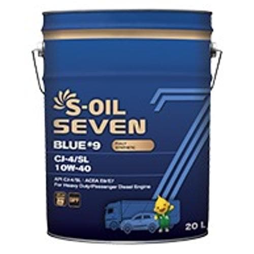 Dầu động cơ diesel hạng nặng tổng hợp hoàn toàn S-OIL 7 BLUE #9 CJ-4/SL 10W-40 (Mã trước đây là S-OIL 7 BLUE1 CJ 10W-40) Dầu động cơ diesel hạng nặng tổng hợp hoàn toàn S-OIL 7 BLUE #9 CJ-4/SL 10W-40 (Mã trước đây là S-OIL 7 BLUE1 CJ 10W-40)