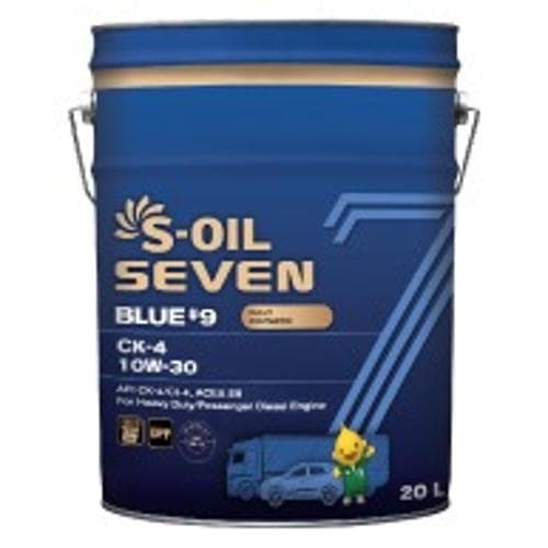 Dầu động cơ diesel hạng nặng tổng hợp hoàn toàn S-OIL 7 BLUE #9 CK-4 10W-30 Dầu động cơ diesel hạng nặng tổng hợp hoàn toàn S-OIL 7 BLUE #9 CK-4 10W-30