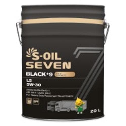 Dầu động cơ diesel hạng nặng tổng hợp hoàn toàn hàng đầu S-OIL 7 BLACK #9 LS 5W-30 Dầu động cơ diesel hạng nặng tổng hợp hoàn toàn hàng đầu S-OIL 7 BLACK #9 LS 5W-30