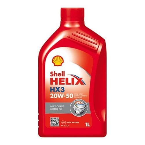 Dầu công nghiệp Shell Helix HX3 20W-50 Dầu công nghiệp Shell Helix HX3 20W-50