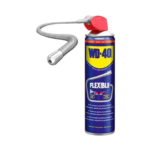 WD-40 Bình xịt dầu đa dụng 5 trong 1 linh hoạt 400ml với ống hút 18cm / WD-40 Flexible 5-in-1 Multi-use oil 400ml spray can with 18cm straw WD-40 Bình xịt dầu đa dụng 5 trong 1 linh hoạt 400ml với ống hút 18cm / WD-40 Flexible 5-in-1 Multi-use oil 400ml spray can with 18cm straw