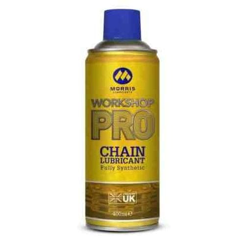 Dầu công nghiệp Morris Workshop Pro Fully Synthetic Chain Lube – 12 x 400ml Dầu công nghiệp Morris Workshop Pro Fully Synthetic Chain Lube - 12 x 400ml