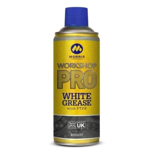 Mỡ công nghiệp Morris Workshop Pro White Spray Grease – 12 x 400ml Mỡ công nghiệp Morris Workshop Pro White Spray Grease - 12 x 400ml