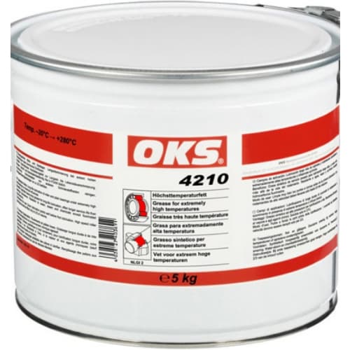 Mỡ OKS 4210 cho nhiệt độ cực cao 5kg hobbock / OKS 4210 grease for extremely high temperatures 5kg hobbock Mỡ OKS 4210 cho nhiệt độ cực cao 5kg hobbock / OKS 4210 grease for extremely high temperatures 5kg hobbock