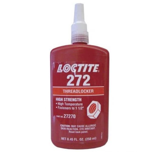 Loctite 272 Thuốc khóa chỉ gốc methacrylate độ bền cao màu đỏ 250ml / Loctite 272 High strength methacrylate-based threadlocker red 250ml Loctite 272 Thuốc khóa chỉ gốc methacrylate độ bền cao màu đỏ 250ml / Loctite 272 High strength methacrylate-based threadlocker red 250ml