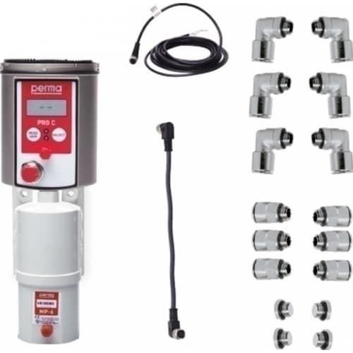 Hệ thống bôi trơn đa điểm Perma PRO C LINE với đầu nối 5 m / Perma PRO C LINE Multi-point lubrication system with 5 m connector Hệ thống bôi trơn đa điểm Perma PRO C LINE với đầu nối 5 m / Perma PRO C LINE Multi-point lubrication system with 5 m connector