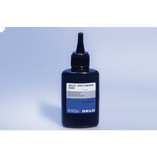 Delo-Photobond 4302 Keo acrylate đóng rắn bằng tia cực tím, độ nhớt thấp 50g / Delo-Photobond 4302 UV-curing acrylate adhesive, low viscosity 50g Delo-Photobond 4302 Keo acrylate đóng rắn bằng tia cực tím, độ nhớt thấp 50g / Delo-Photobond 4302 UV-curing acrylate adhesive, low viscosity 50g