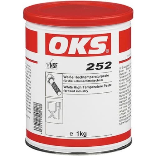OKS 252 keo dán nhiệt độ cao màu trắng cho ngành thực phẩm 1kg / OKS 252 white high temperature paste for the food industry 1kg OKS 252 keo dán nhiệt độ cao màu trắng cho ngành thực phẩm 1kg / OKS 252 white high temperature paste for the food industry 1kg
