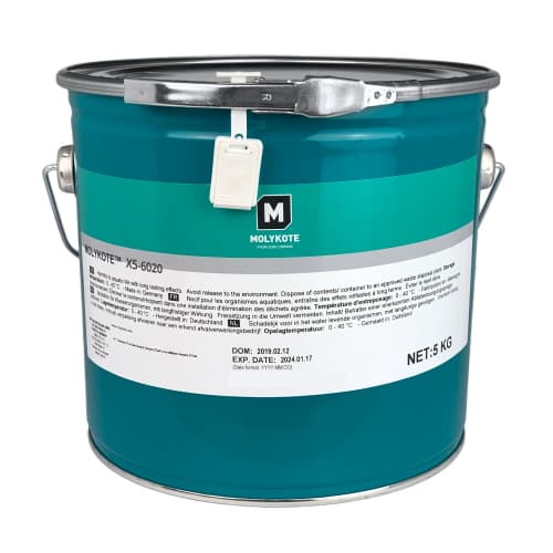 Molykote X5-6020 Mỡ gốc khoáng cao cấp thùng 5kg / Molykote X5-6020 High duty mineral oil grease 5kg pails Molykote X5-6020 Mỡ gốc khoáng cao cấp thùng 5kg / Molykote X5-6020 High duty mineral oil grease 5kg pails