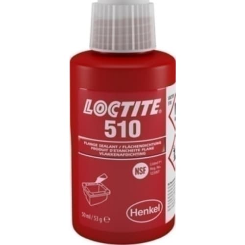 Gioăng mặt bích chịu nhiệt cao Loctite 510 chai 50ml / Loctite 510 High temperature flange gasket 50ml bottle Gioăng mặt bích chịu nhiệt cao Loctite 510 chai 50ml / Loctite 510 High temperature flange gasket 50ml bottle