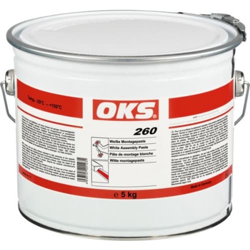 OKS 260 dán lắp ráp màu trắng hobbock 5kg / OKS 260 white assembly paste 5kg hobbock OKS 260 dán lắp ráp màu trắng hobbock 5kg / OKS 260 white assembly paste 5kg hobbock