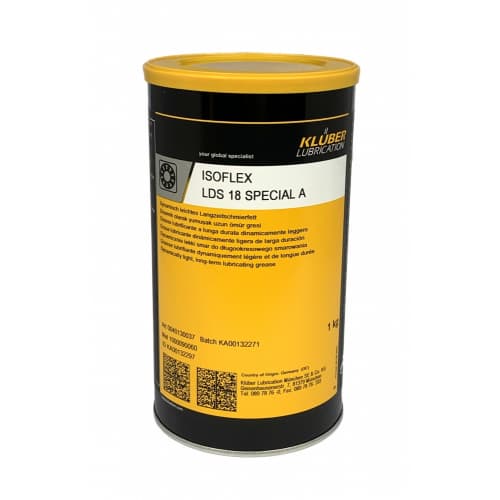 Mỡ bôi trơn dài hạn Klüber ISOFLEX LDS 18 Special A 1kg / Klüber ISOFLEX LDS 18 Special A Long-term lubricating grease 1kg Mỡ bôi trơn dài hạn Klüber ISOFLEX LDS 18 Special A 1kg / Klüber ISOFLEX LDS 18 Special A Long-term lubricating grease 1kg