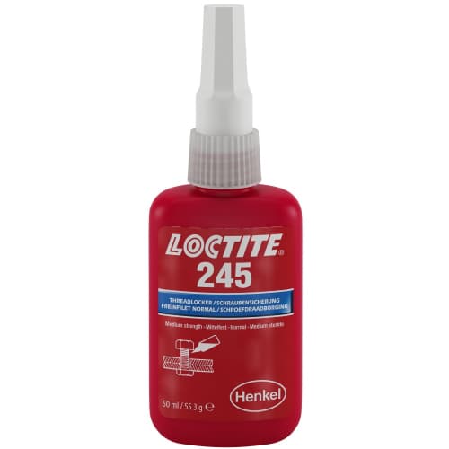 Loctite 245 Threadlocker lớn màu xanh chai 50ml / Loctite 245 Threadlocker for large threads blue 50ml bottle Loctite 245 Threadlocker lớn màu xanh chai 50ml / Loctite 245 Threadlocker for large threads blue 50ml bottle