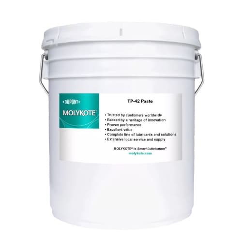 Molykote TP-42 Mỡ bôi trơn dạng rắn đóng thùng 25kg / Molykote TP-42 Adhesive grease paste with solid lubricants 25kg bucket Molykote TP-42 Mỡ bôi trơn dạng rắn đóng thùng 25kg / Molykote TP-42 Adhesive grease paste with solid lubricants 25kg bucket