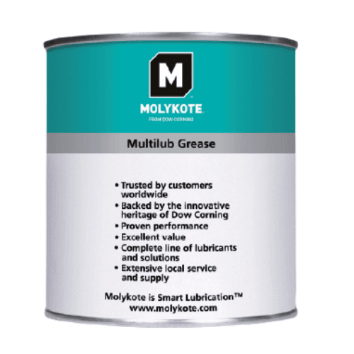 Molykote Multilub Mỡ hiệu suất cao cho kim loại/kim loại NLGI-2 1kg / Molykote Multilub High-performance grease for metal/metal NLGI-2 1kg Molykote Multilub Mỡ hiệu suất cao cho kim loại/kim loại NLGI-2 1kg / Molykote Multilub High-performance grease for metal/metal NLGI-2 1kg