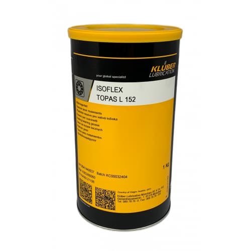 Klüber ISOFLEX TOPAS L 152 Mỡ ổ lăn lon 1kg / Klüber ISOFLEX TOPAS L 152 Rolling bearing grease 1kg can Klüber ISOFLEX TOPAS L 152 Mỡ ổ lăn lon 1kg / Klüber ISOFLEX TOPAS L 152 Rolling bearing grease 1kg can