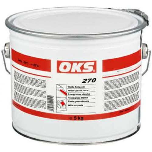 Mỡ trắng OKS 270 hobbock 5kg / OKS 270 white grease paste 5kg hobbock Mỡ trắng OKS 270 hobbock 5kg / OKS 270 white grease paste 5kg hobbock