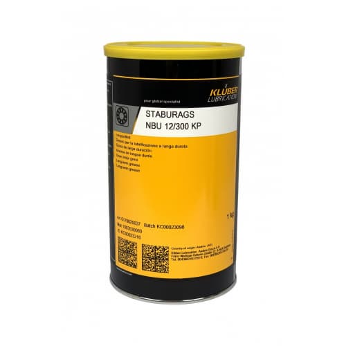 Klüber STABURAGS NBU 12/300 KP Mỡ lăn dài hạn 1kg / Klüber STABURAGS NBU 12/300 KP Long-term grease for rolling 1kg Klüber STABURAGS NBU 12/300 KP Mỡ lăn dài hạn 1kg / Klüber STABURAGS NBU 12/300 KP Long-term grease for rolling 1kg