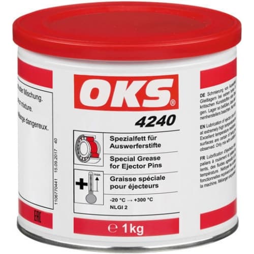 Mỡ đặc biệt OKS 4240 cho chân đẩy hộp thiếc 1kg / OKS 4240 special grease for ejector pins 1kg tin Mỡ đặc biệt OKS 4240 cho chân đẩy hộp thiếc 1kg / OKS 4240 special grease for ejector pins 1kg tin