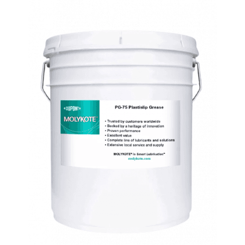 Mỡ Molykote PG 75 Plastislip dựa trên thùng 25kg MO/PAO NLGI-2 / Molykote PG 75 Plastislip grease based on MO/PAO NLGI-2 25kg pail Mỡ Molykote PG 75 Plastislip dựa trên thùng 25kg MO/PAO NLGI-2 / Molykote PG 75 Plastislip grease based on MO/PAO NLGI-2 25kg pail