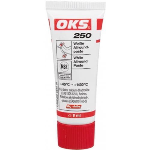 OKS 250 Bột trắng toàn thân ống 8ml / OKS 250 White allround paste 8ml tube OKS 250 Bột trắng toàn thân ống 8ml / OKS 250 White allround paste 8ml tube