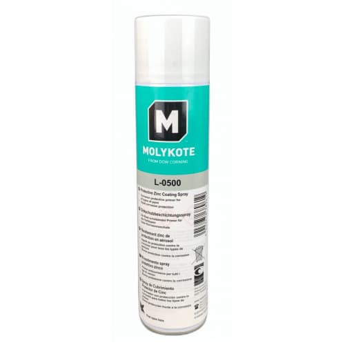 Molykote L-0500 Sơn phủ chống ăn mòn khô dạng xịt 400ml / Molykote L-0500 Dry film corrosion protection coating Spray 400ml Molykote L-0500 Sơn phủ chống ăn mòn khô dạng xịt 400ml / Molykote L-0500 Dry film corrosion protection coating Spray 400ml