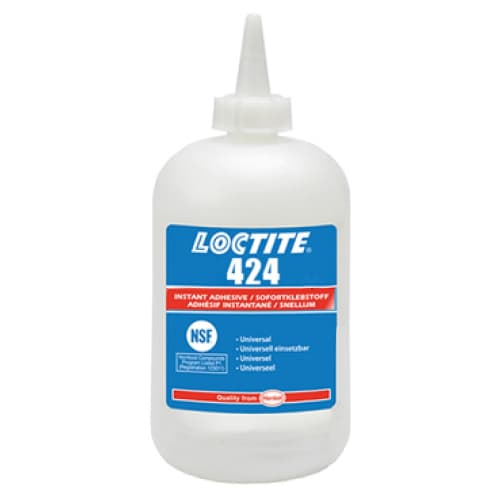 Loctite 424 Keo dán nhanh gốc ethyl trong suốt chai 500g / Loctite 424 Transparent ethyl-based instant adhesive 500g bottle Loctite 424 Keo dán nhanh gốc ethyl trong suốt chai 500g / Loctite 424 Transparent ethyl-based instant adhesive 500g bottle