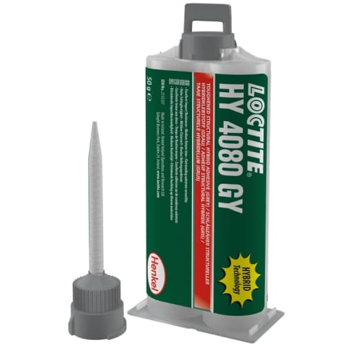 Keo lai 2 thành phần Loctite HY 4080 GY hộp 50g màu xám / Loctite HY 4080 GY 2-component hybrid adhesive grey 50g cartridge Keo lai 2 thành phần Loctite HY 4080 GY hộp 50g màu xám / Loctite HY 4080 GY 2-component hybrid adhesive grey 50g cartridge