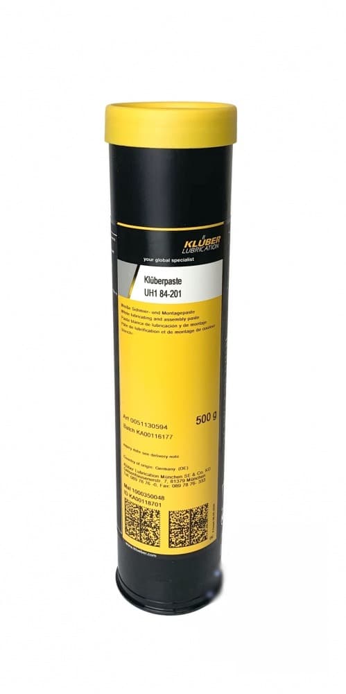 Klüberpaste UH1 84-201 Kem bôi trơn và lắp ráp hộp 500g / Klüberpaste UH1 84-201 Lubricating and assembly paste 500g cartridge Klüberpaste UH1 84-201 Kem bôi trơn và lắp ráp hộp 500g / Klüberpaste UH1 84-201 Lubricating and assembly paste 500g cartridge
