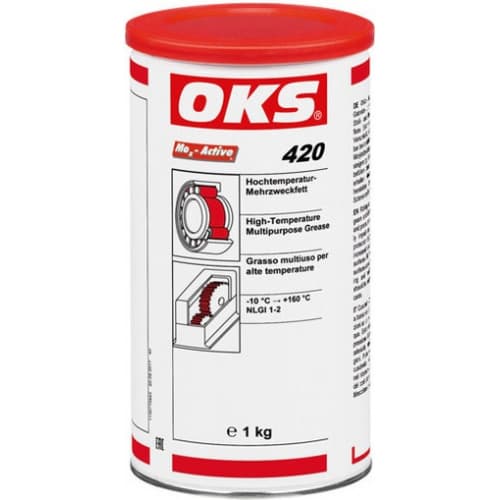 Mỡ bôi trơn đa dụng nhiệt độ cao OKS 420 hộp thiếc 1kg / OKS 420 hightemperature multipurpose grease 1kg tin Mỡ bôi trơn đa dụng nhiệt độ cao OKS 420 hộp thiếc 1kg / OKS 420 hightemperature multipurpose grease 1kg tin