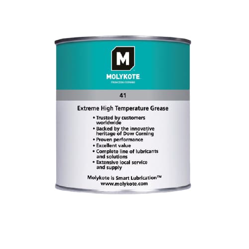 Molykote 41 Mỡ chịu nhiệt cực cao NLGI-2 1kg / Molykote 41 Extreme high temperature bearing grease NLGI-2 1kg Molykote 41 Mỡ chịu nhiệt cực cao NLGI-2 1kg / Molykote 41 Extreme high temperature bearing grease NLGI-2 1kg