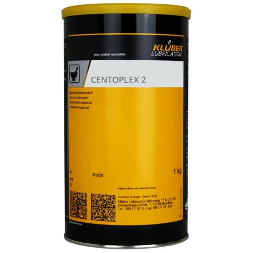 Klüber CENTOPLEX 2 Mỡ đa dụng cho vòng bi lon 1kg / Klüber CENTOPLEX 2 Multi-purpose grease for bearings 1kg can Klüber CENTOPLEX 2 Mỡ đa dụng cho vòng bi lon 1kg / Klüber CENTOPLEX 2 Multi-purpose grease for bearings 1kg can