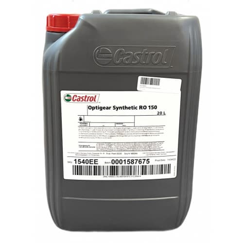 Castrol Optigear Synthetic RO 150 Dầu hộp số hiệu suất cao 20l / Castrol Optigear Synthetic RO 150 High performance gear oil 20l Castrol Optigear Synthetic RO 150 Dầu hộp số hiệu suất cao 20l / Castrol Optigear Synthetic RO 150 High performance gear oil 20l