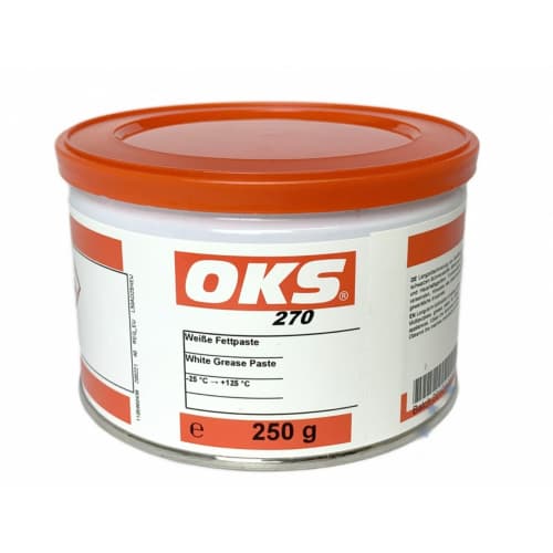 Mỡ trắng OKS 270 hộp thiếc 250g / OKS 270 white grease paste 250g tin Mỡ trắng OKS 270 hộp thiếc 250g / OKS 270 white grease paste 250g tin