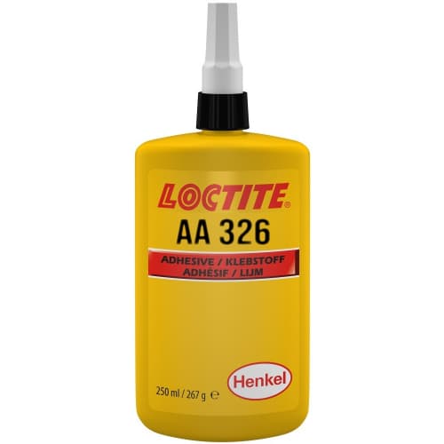 Keo dán kết cấu nam châm Loctite AA 326 màu vàng chai 250ml / Loctite AA 326 Structural adhesive magnet bonder yellow 250ml bottle Keo dán kết cấu nam châm Loctite AA 326 màu vàng chai 250ml / Loctite AA 326 Structural adhesive magnet bonder yellow 250ml bottle