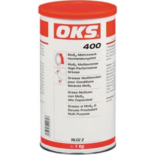 OKS 400 MoS2 Mỡ bôi trơn đa năng hiệu suất cao Hộp thiếc 1kg / OKS 400 MoS2 Multipurpose high-performance grease 1kg tin OKS 400 MoS2 Mỡ bôi trơn đa năng hiệu suất cao Hộp thiếc 1kg / OKS 400 MoS2 Multipurpose high-performance grease 1kg tin