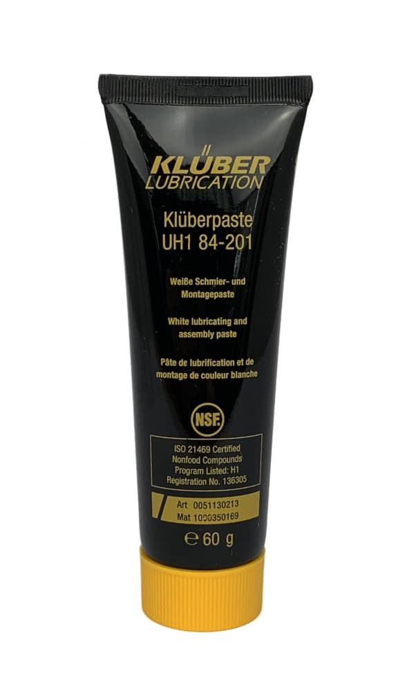 Klüberpaste UH1 84-201 Bột bôi trơn và lắp ráp màu trắng Ống 60g / Klüberpaste UH1 84-201 White lubricating and assembly paste 60g tube Klüberpaste UH1 84-201 Bột bôi trơn và lắp ráp màu trắng Ống 60g / Klüberpaste UH1 84-201 White lubricating and assembly paste 60g tube